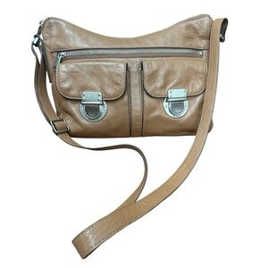 Fossil Brown Leather Purse Crossbody Shoulder Bag